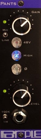 Purple Audio Pants - Mic Preamp