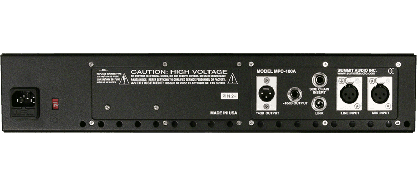 Summit Audio MPC-100A Mic Preamplifier/Compressor