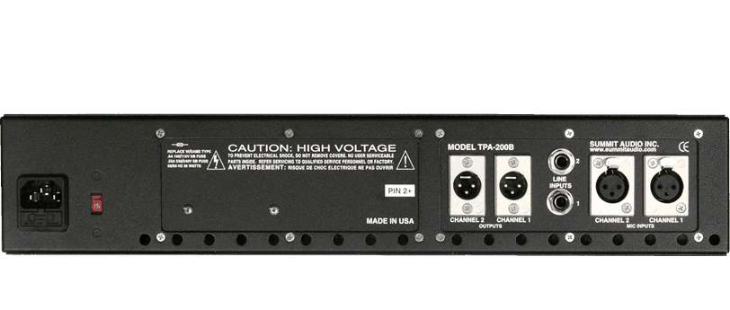 Summit Audio TPA 200B Chanel Pre Amplifier