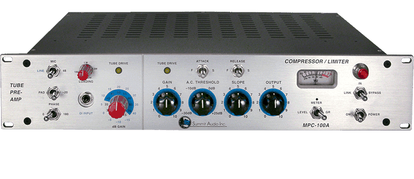 Summit Audio MPC-100A Mic Preamplifier/Compressor