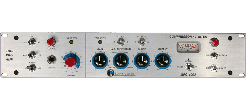 Summit Audio MPC-100A Mic Preamplifier/Compressor