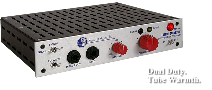 Summit Audio TD 100 Instrument PreAmp and Direct Box