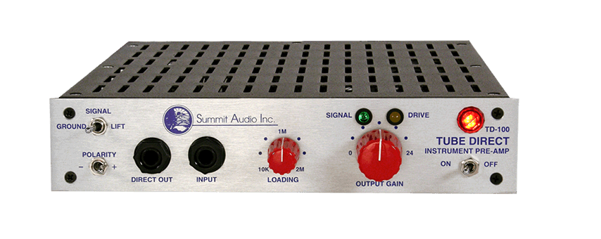 Summit Audio TD 100 Instrument PreAmp and Direct Box