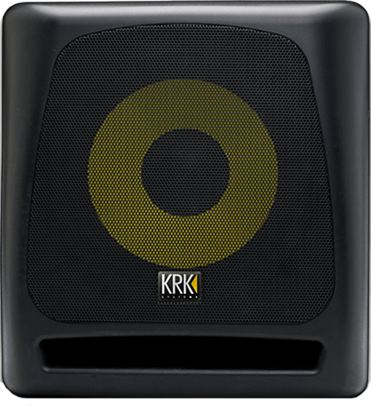 KRK 10S 10" Powered Studio Subwoofer w/ 10" glass aramid composite woofer