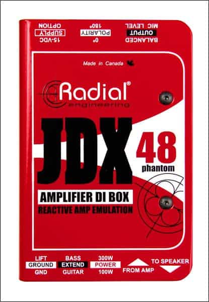 Radial JDX 48 Reactor Guitar Amp Direct Box