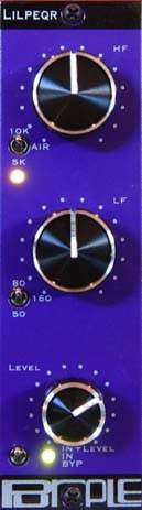 Purple Audio Lilpeqr - 2 Band Program EQ MODULES