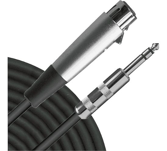 XLR Female to TRS Speaker Cable
