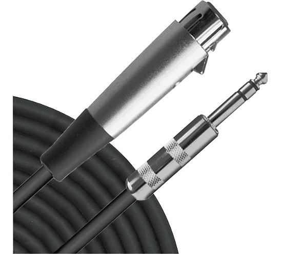 XLR Female to TRS Speaker Cable