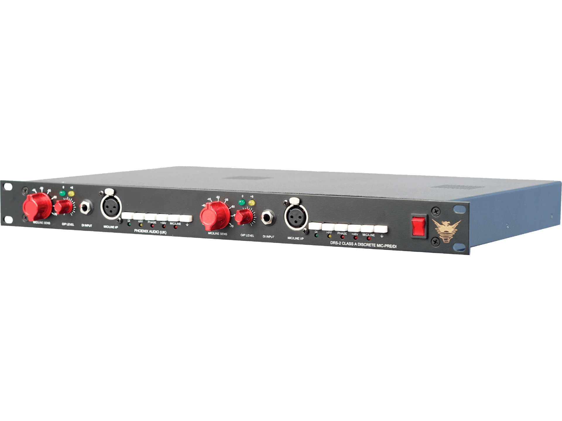 Audio DRS 2 Dual Mono Mic Pre Amp DI Littlefishaudio