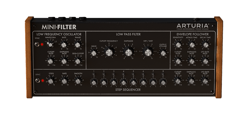 ARTURIA Mini-Filter photography