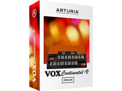 ARTURIA Vox Continental V2License Vox Continental V2 Organ