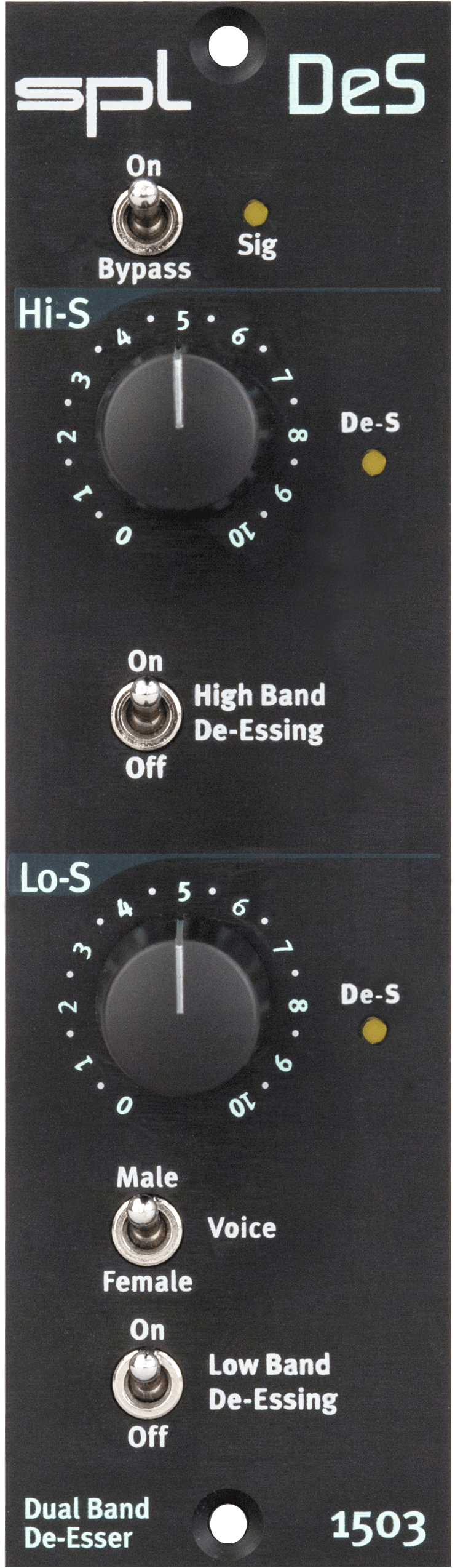 SPL DES SERIES 500 - 1503 Dual Band De-Esser Factory Refurbished