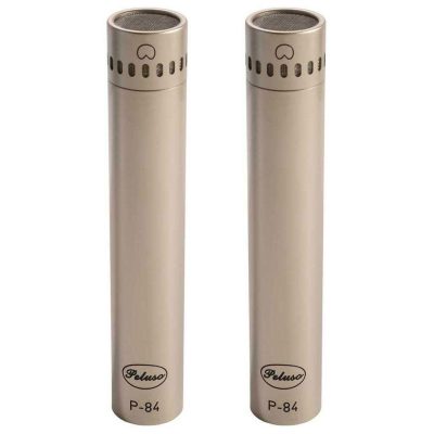 Peluso P-84 Solid State Small Diaphragm Condenser Microphone Pair