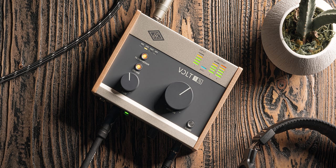 Universal Audio Volt 176 1-in/2-out USB 2.0 Audio Interface - The